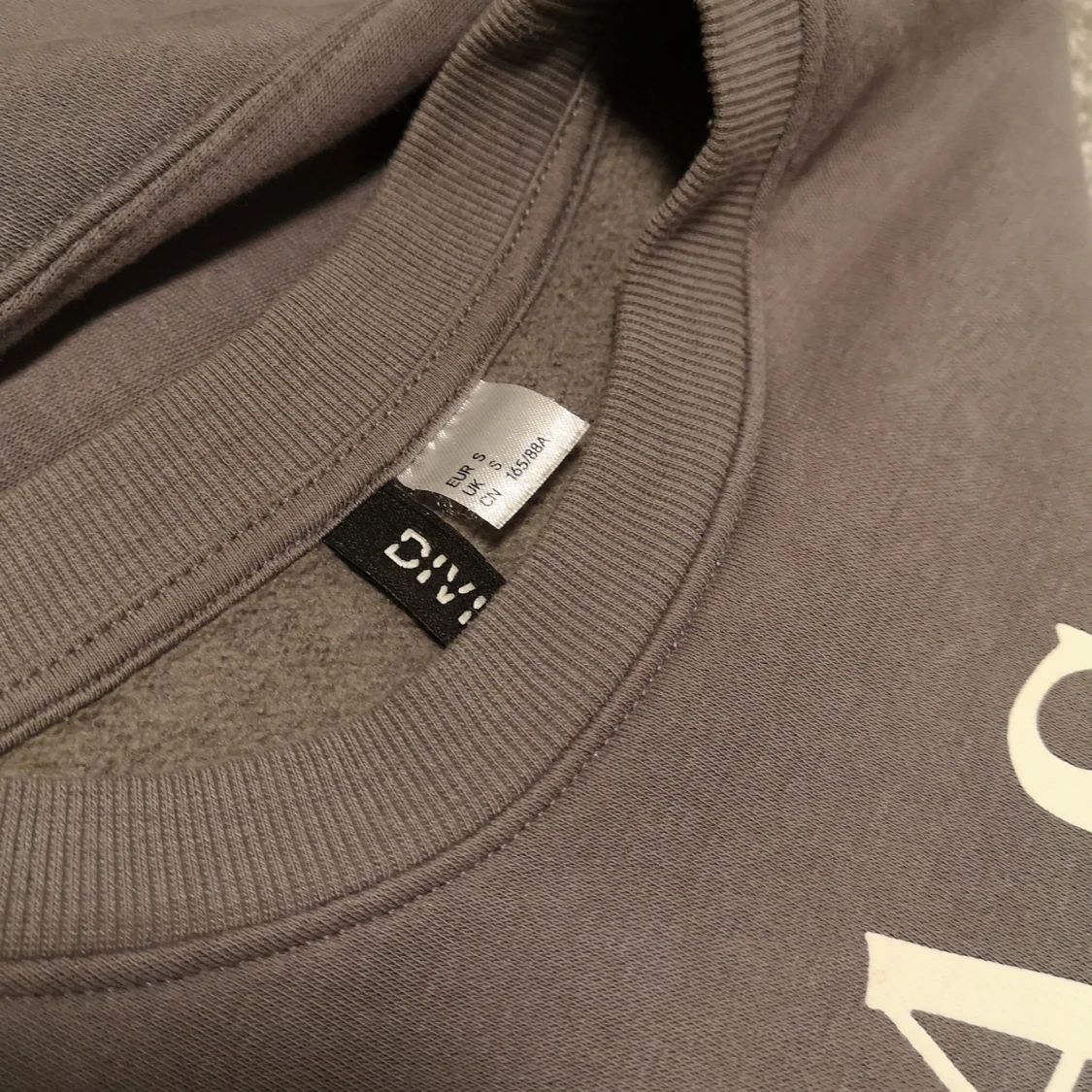 Collegetröja grå - 91