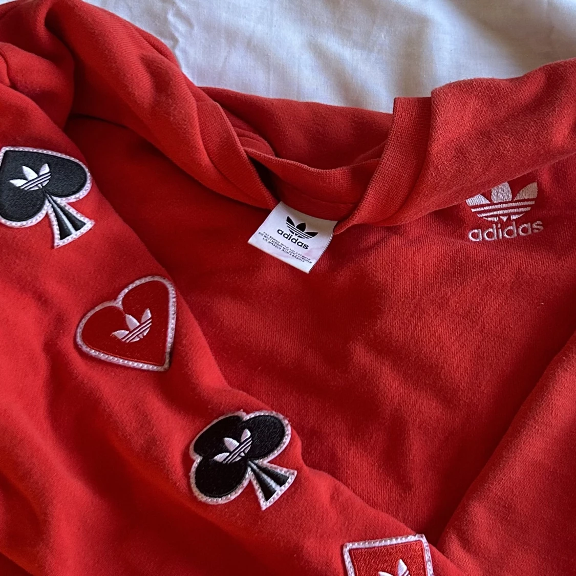 Orange/röd adidas tröja - 91