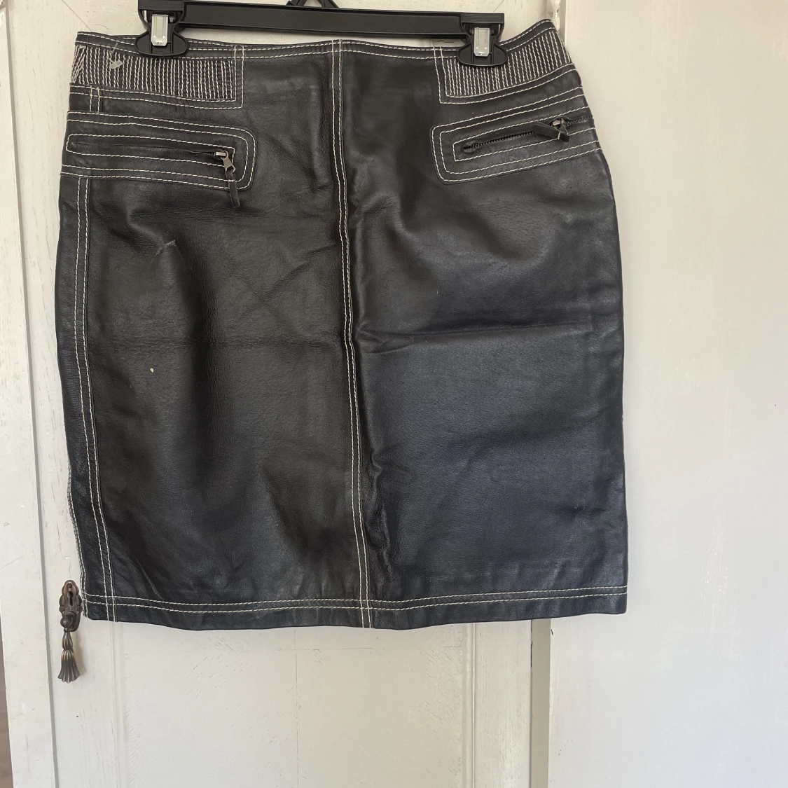 Skinkjol med vita sömmar  - 90