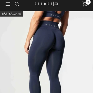 Relode scrunch strl xs - slutsålda - Relode Prime scrunch tights i mörkblå färg, strl xs, nyskick! Slutsålda på hemsidan, nypris 699