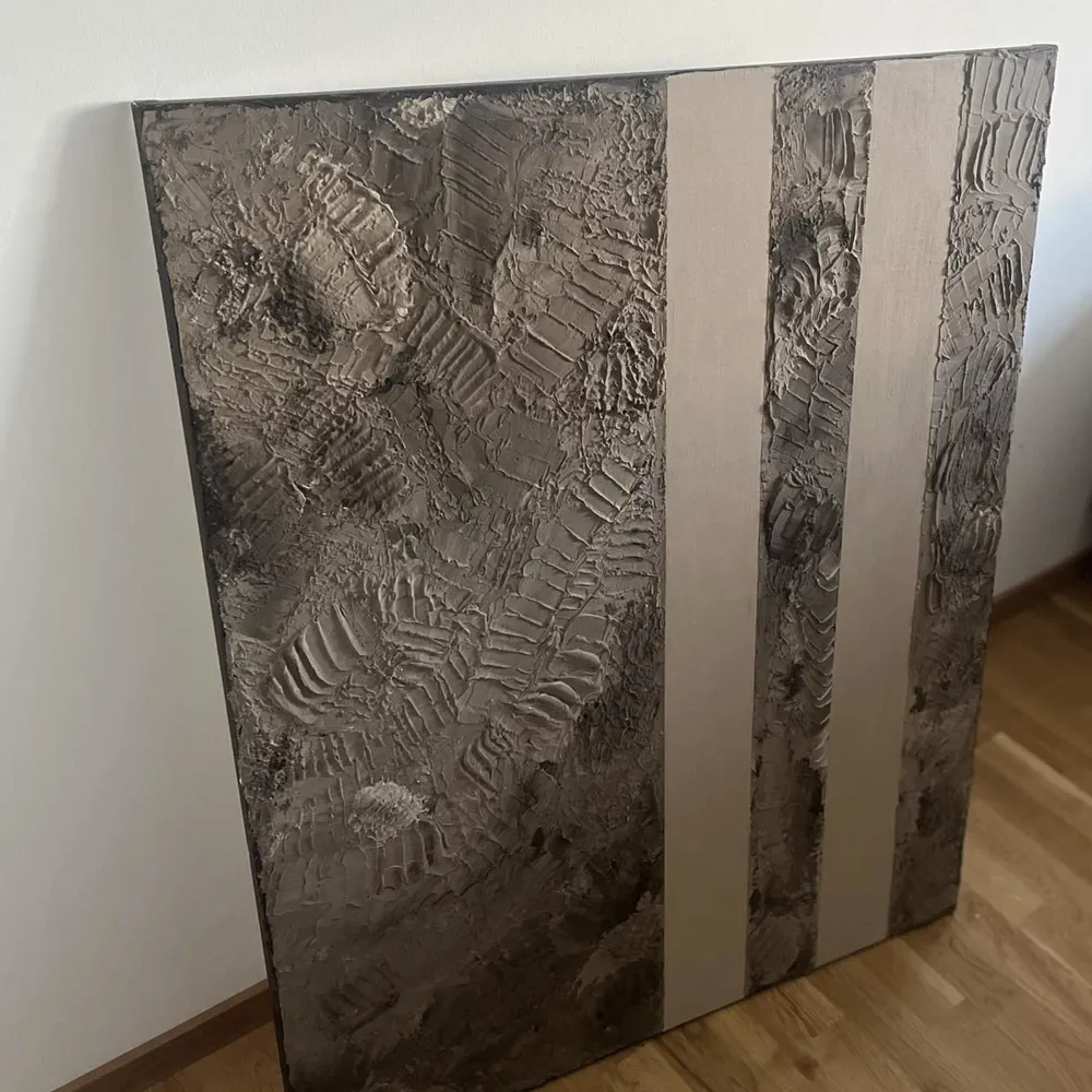 Abstrakt tavla från Haya art, 80x100cm. Övrigt.