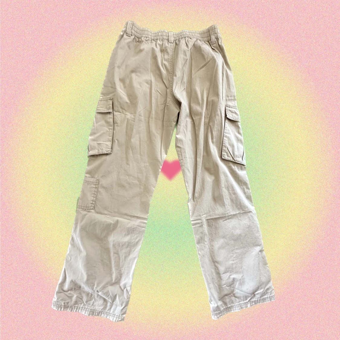 Lågmidjade cargobyxor M - 90