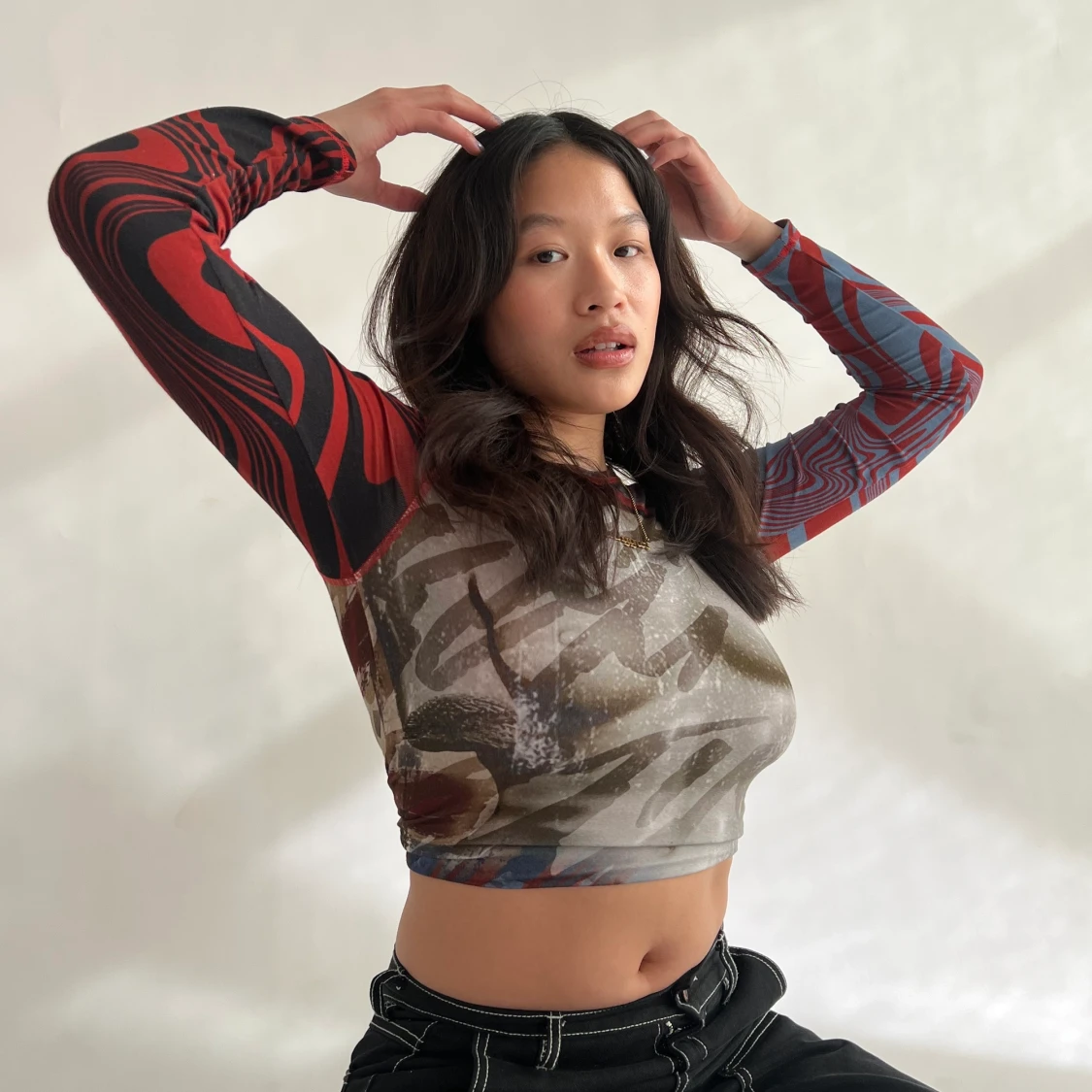 Jaded Ldn Långärmad Topp - 91