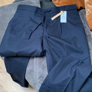 Byxor bläck - Nya bläck polyester med dragband