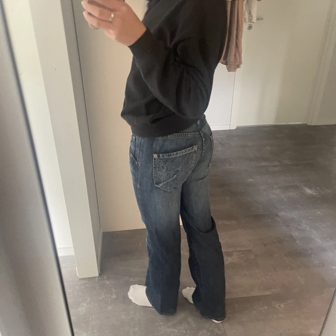 Lågmidjade jeans - 90