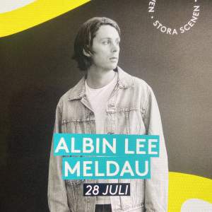 Fyra biljetter till Albin Lee Meldaus konstart på Liseberg den 28 juli :)