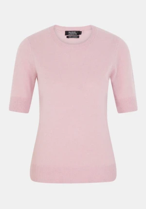 Cashmire tshirt - Säljer mina fina t-Shirt i 100% cashmere, köptes i paris för ca 1200kr! Så fin och användbar! Bra skick då den använts sparsamt! Färgen syns bäst på första bilden!