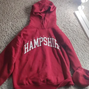 Röd hoodie  - Röd hoodie från hm använt några gånger i bra skick. 