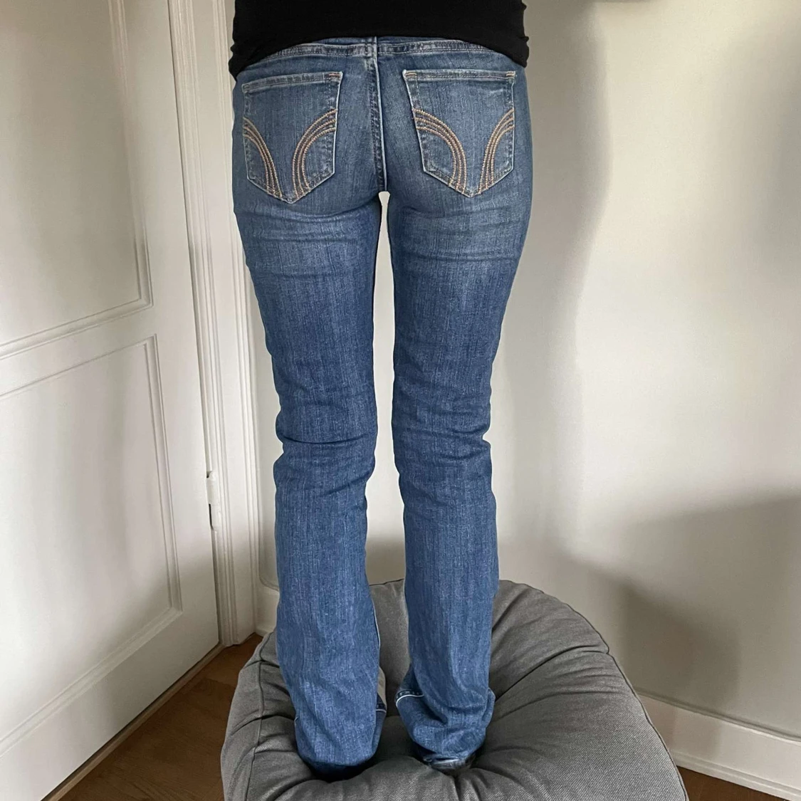 Low waist bootcut jeans