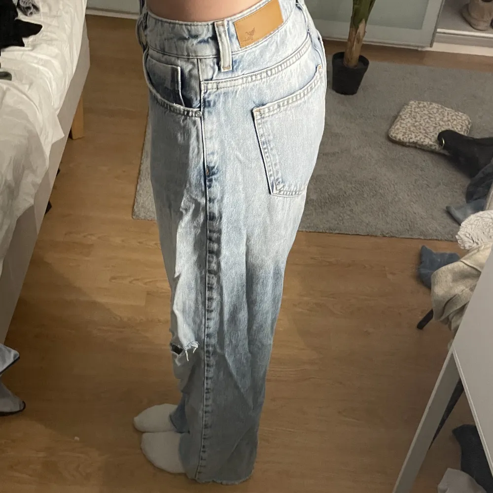 Baggy jeans i bra skick.. Jeans & Byxor.
