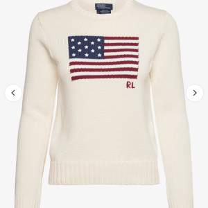 En stickad tröja från Ralph Lauren med flagga på, strl xs. Nypris på boozt 4595 kr. Använd max 3 gånger och säljer pga att den är för liten. Köparen står för frakt och priset kan diskuteras. Buda om du är intresserad av att köpa ❤️