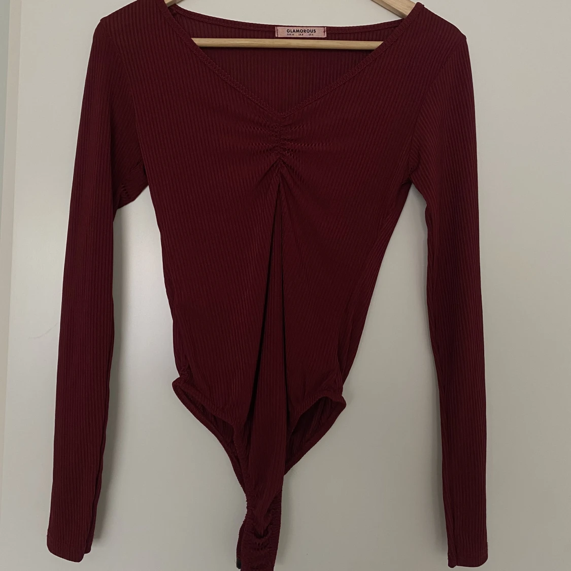 Vinröd tajt body❤️ - 90