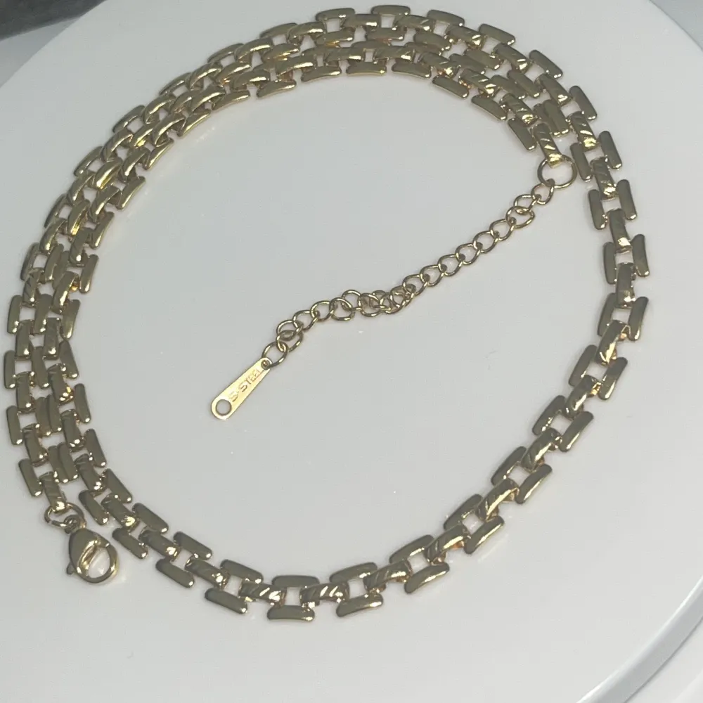 Rostfritt halsband (stainlesssteel) helt ny! Och oanvänd ✨🫧☺️ sälja då jag har galet mycket smycken hemma😅. Accessoarer.