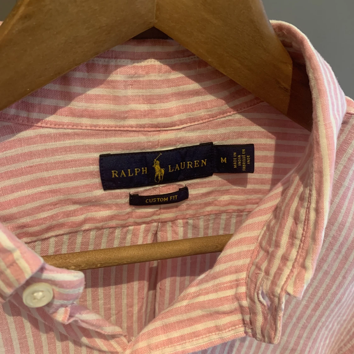 Linne skjorta, ralph lauren  - 90