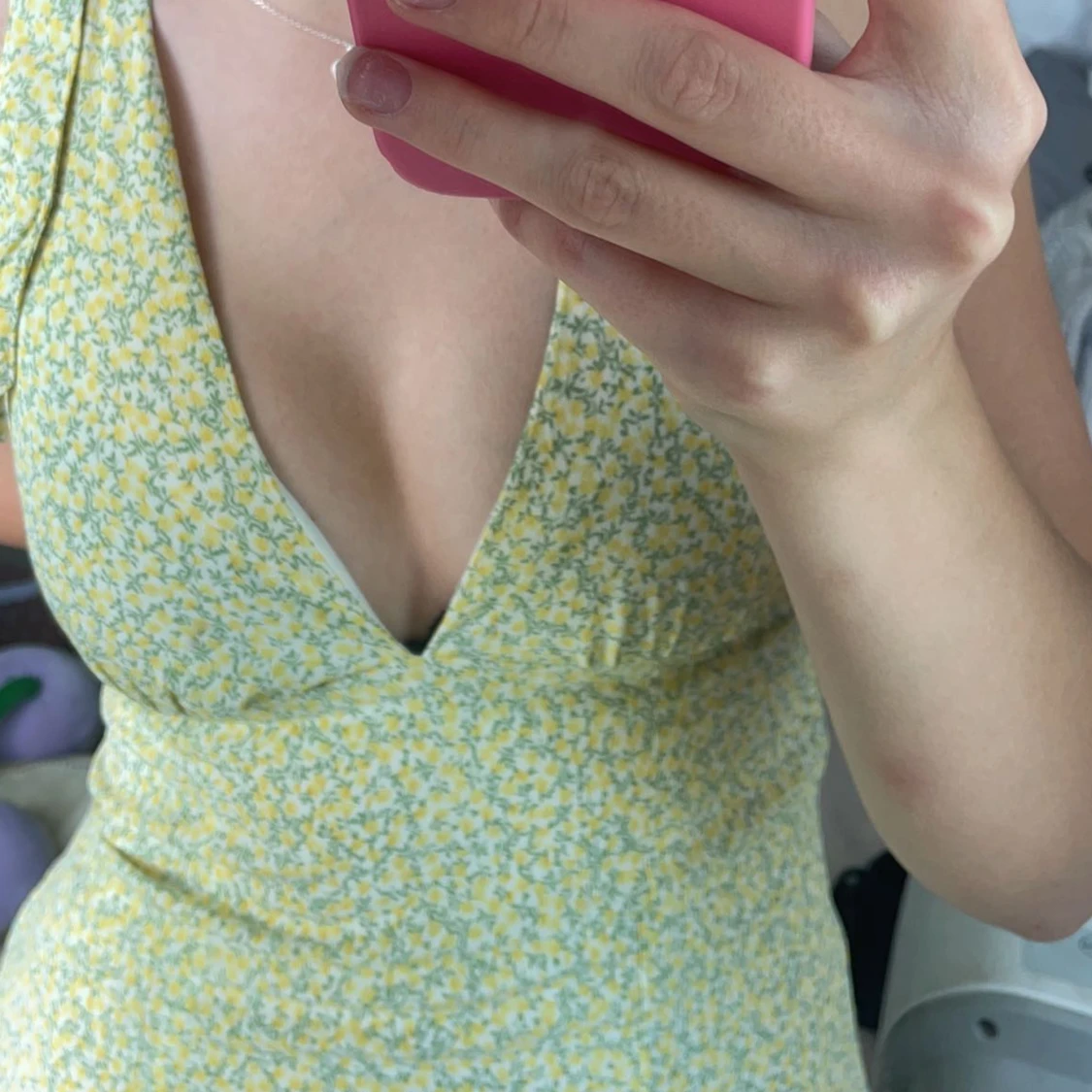 Gullig klänning!💛 - 90