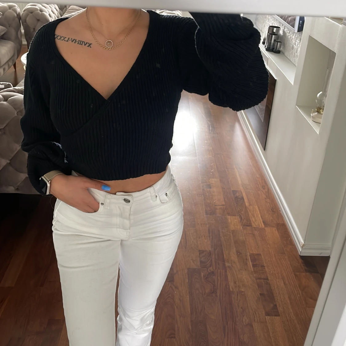 Stickad tröja  - 91