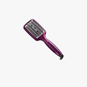 straightening brush - Gör håret spikrakt! Använd en gång