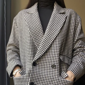 Checked Coat/jacket  - Selling this coat/jacket from Swedish brand Mayla Beautiful style never worn it with tags