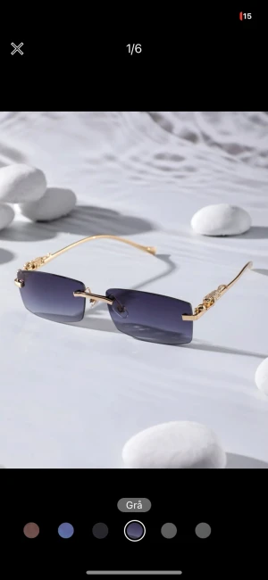 Båglösa glasögon - Fyrkantiga båglösa modeglasögon, perfekta inför sommaren väldigt eleganta 150 per glasögon vid snabb affär kan pris diskuteras 