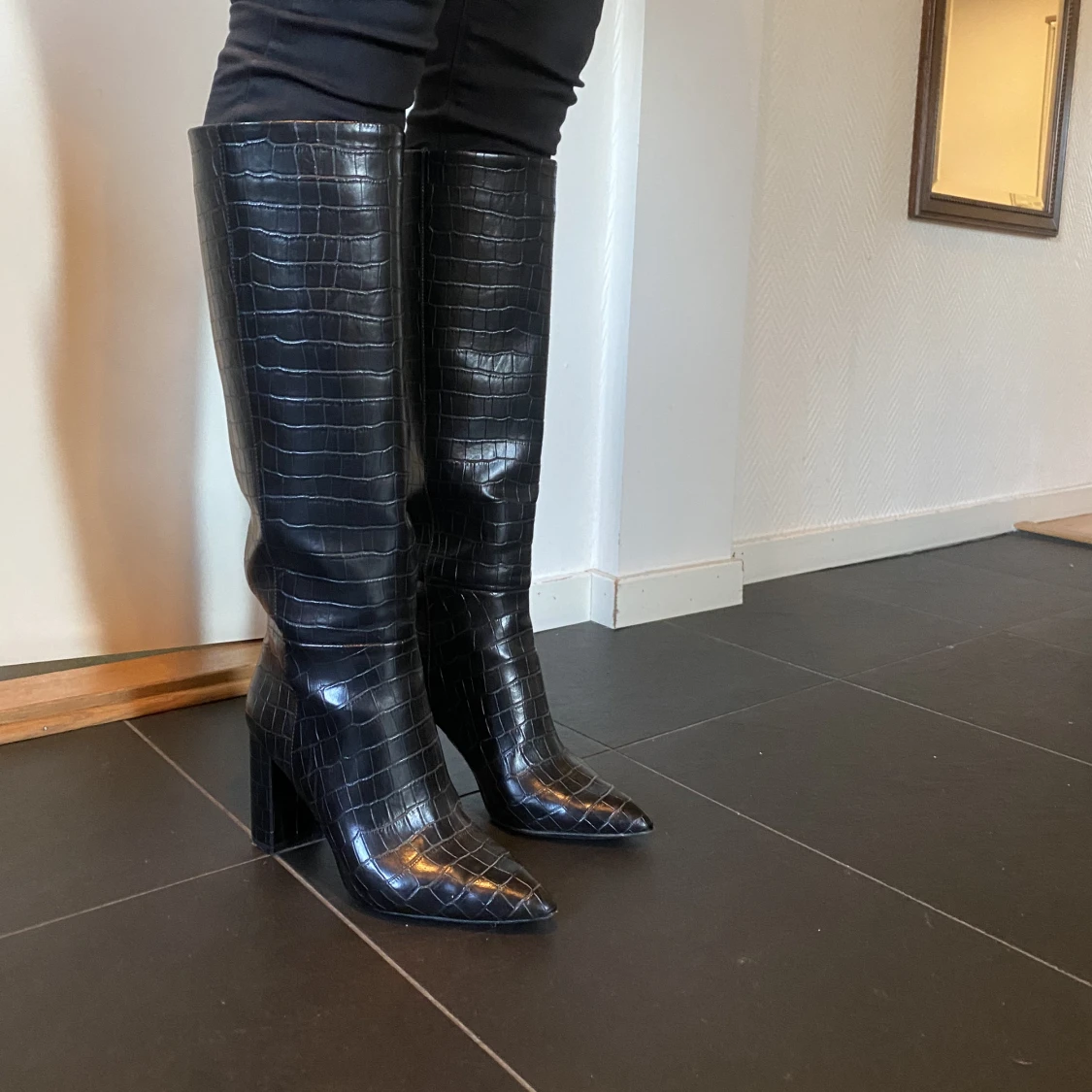 Stövlar med klack - 90