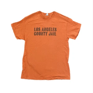 T-shirt - Orange cool t-shirt i storlek M/L