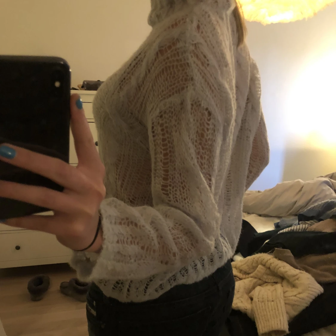 Tunnstickad tröja  - 91