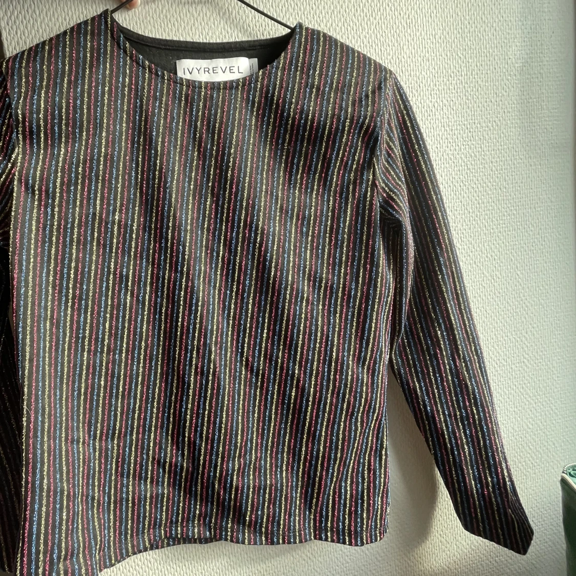 Glitterrandig tröja - 90