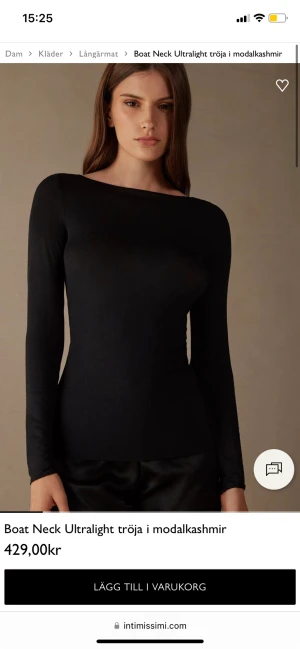 intimissimi tröja  - intimissimi tröja i strl S. endast använd två gånger så iprincip helt oanvänd 🥰Säljer pga har två