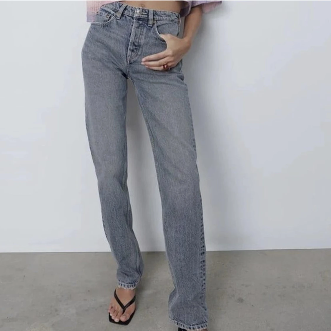 Zara jeans mid Rise