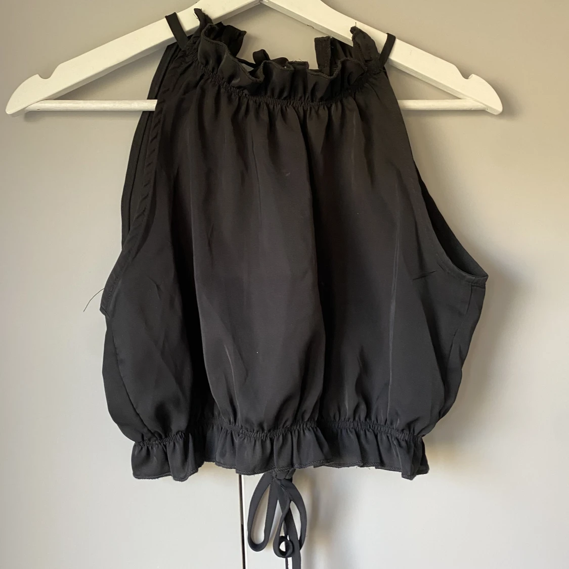 Topp med öppen rygg