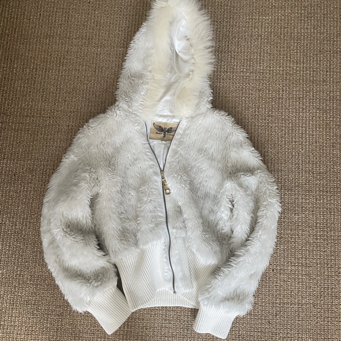 Fluffig zip hoodie