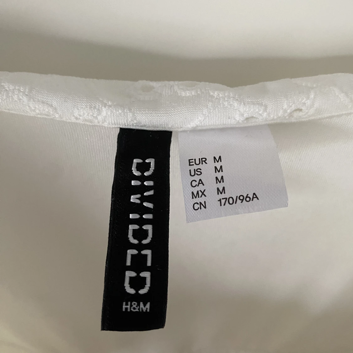 Vit klänning H&M  - 91
