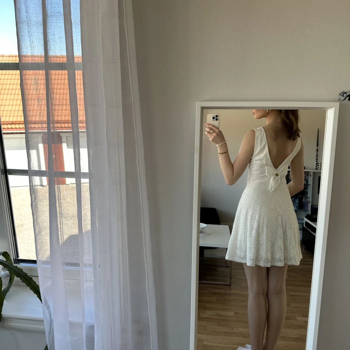 Vit klänning - 90