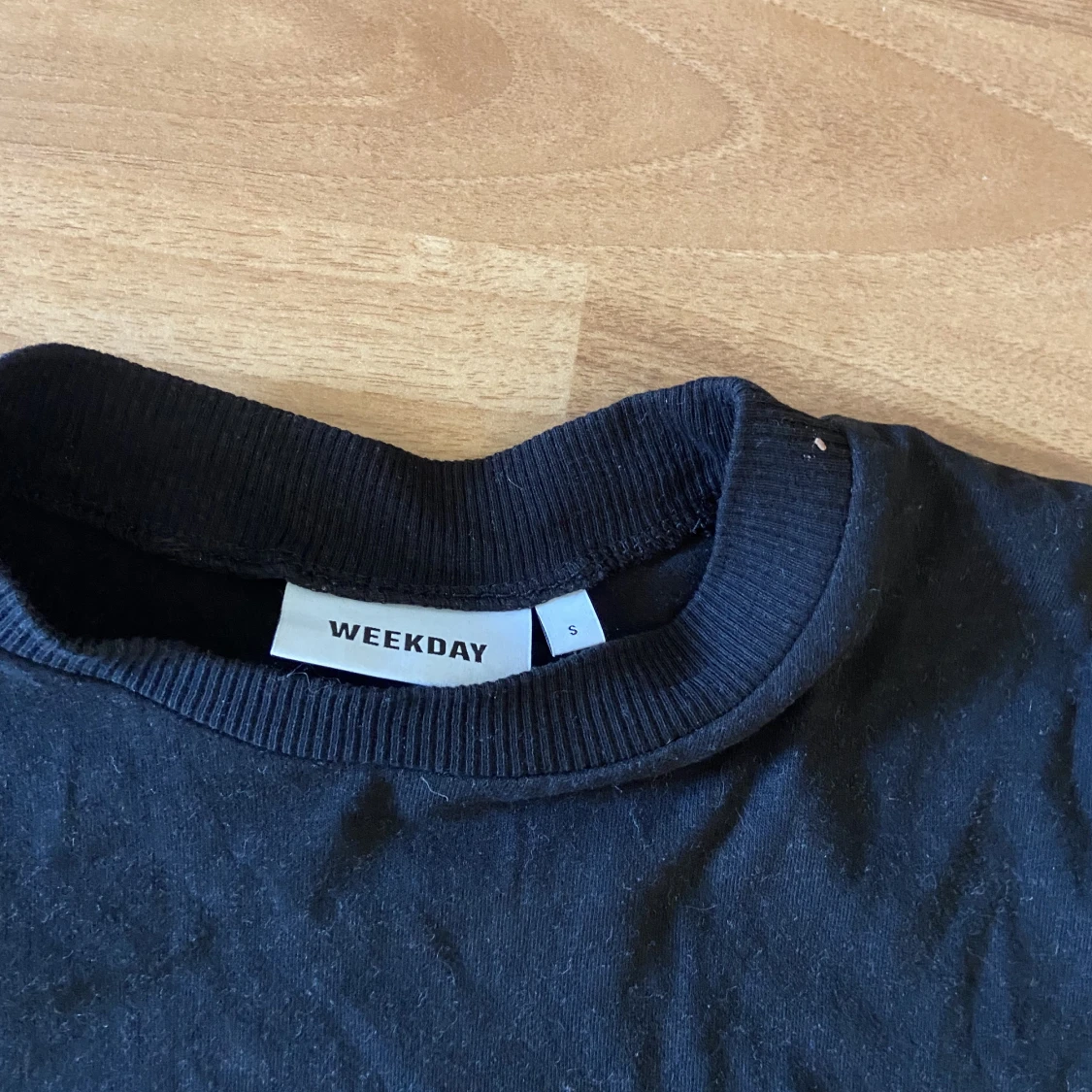 Croppad boxig weekday t-shirt - 91