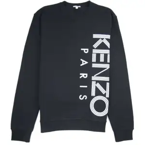 Svart Kenzo Paris sweatshirt, typ aldrig använt, ordinarie pris 1299 kr