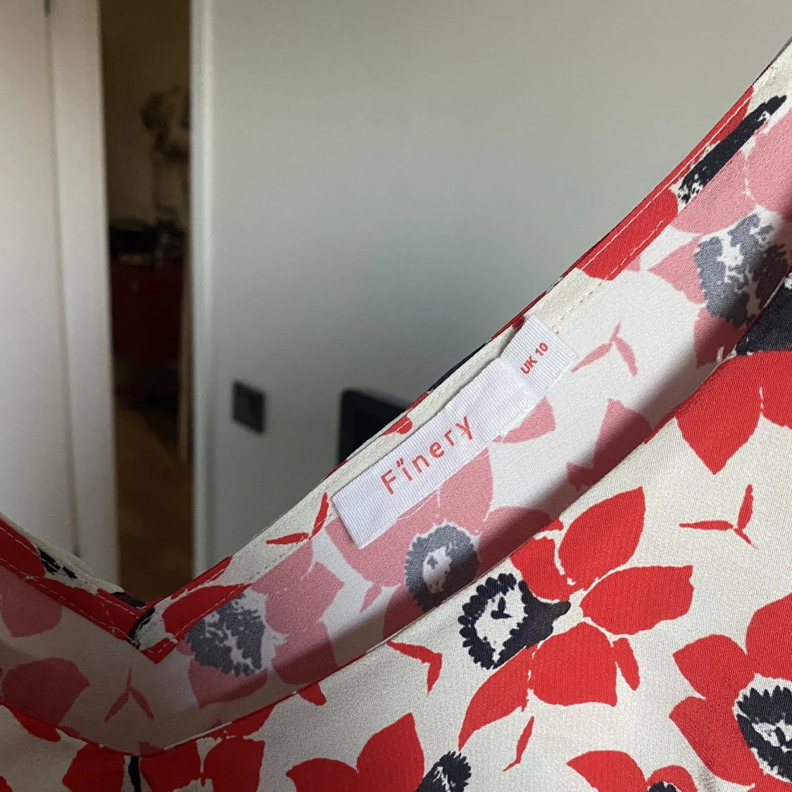 Blommig klänning - 90