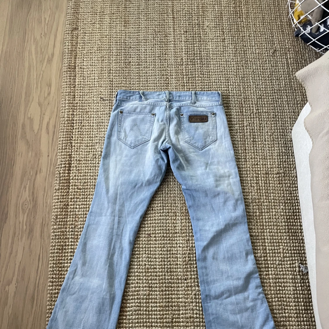 lågmidjade jeans - 90