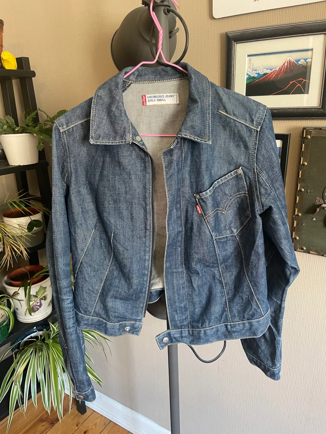 Levi’s twisted jeansjacka Y2K