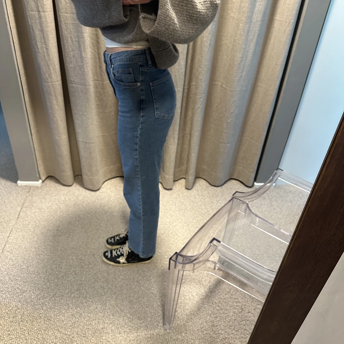 Raka blåa jeans från nakd! - 91