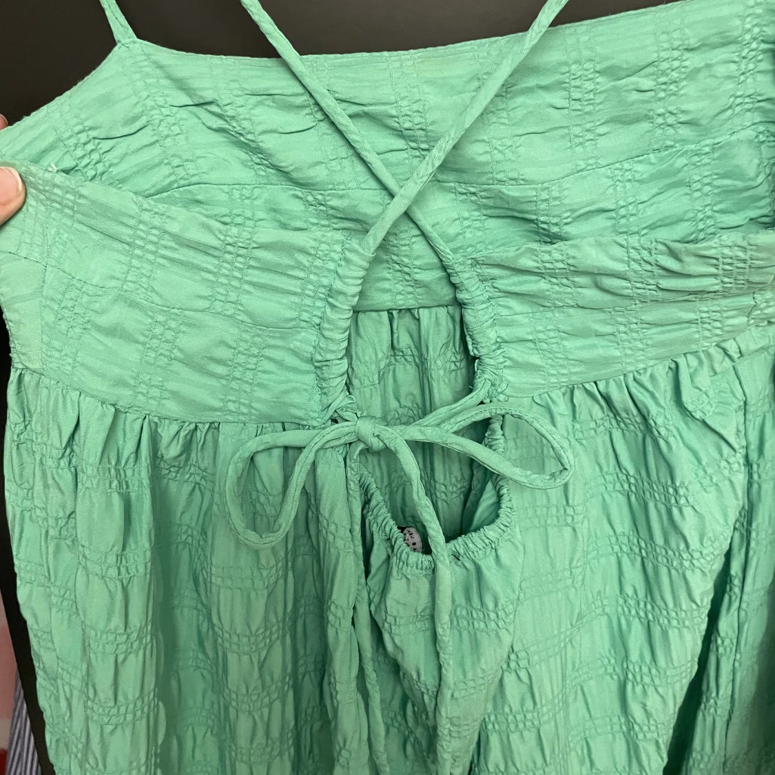 Grön klänning - 90