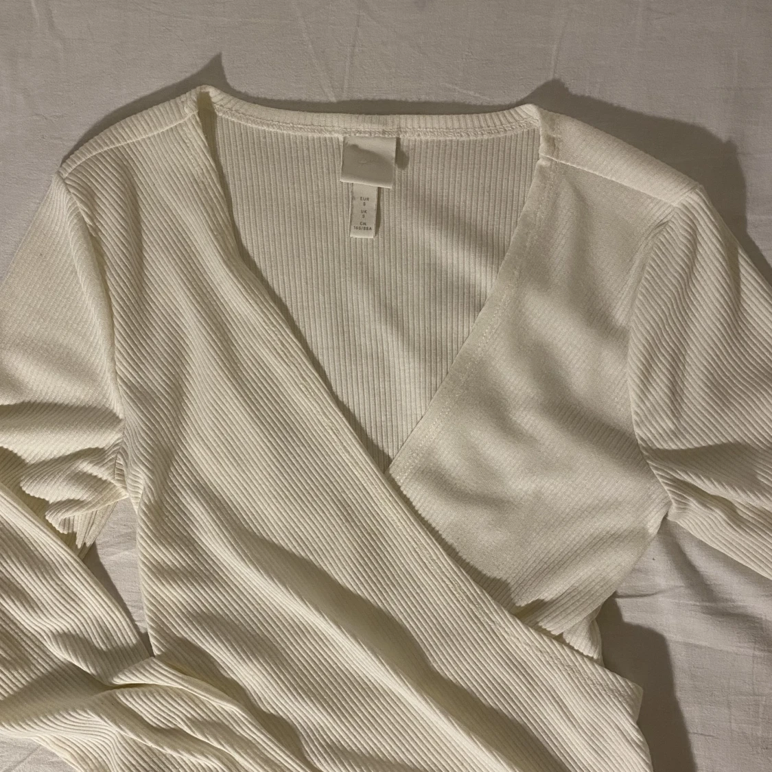 Ribbad långärmad  - 91