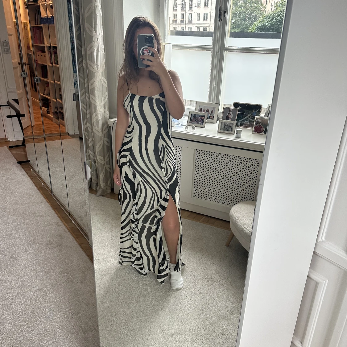 Zebra klänning - 91