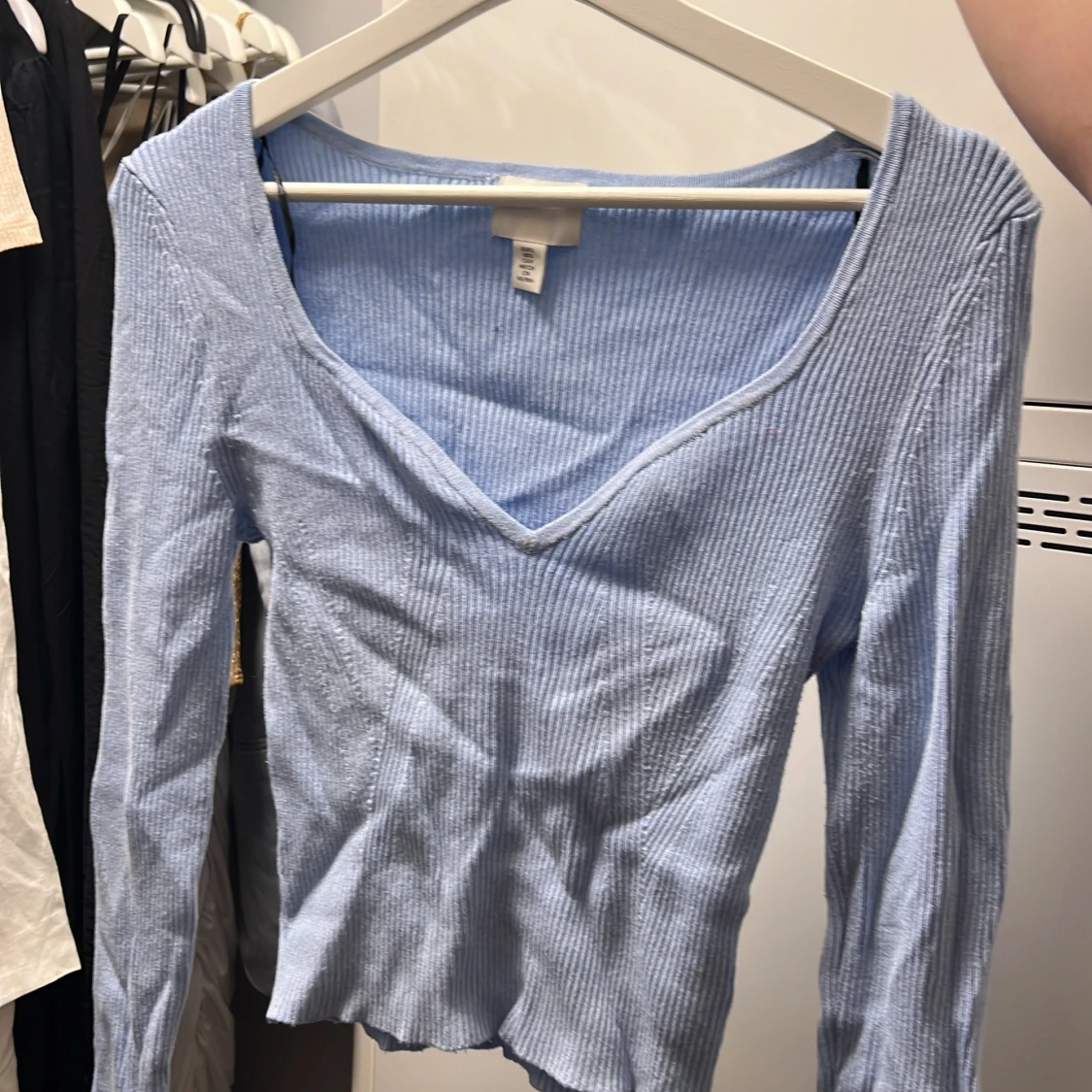 Blå tröja från hm - 91