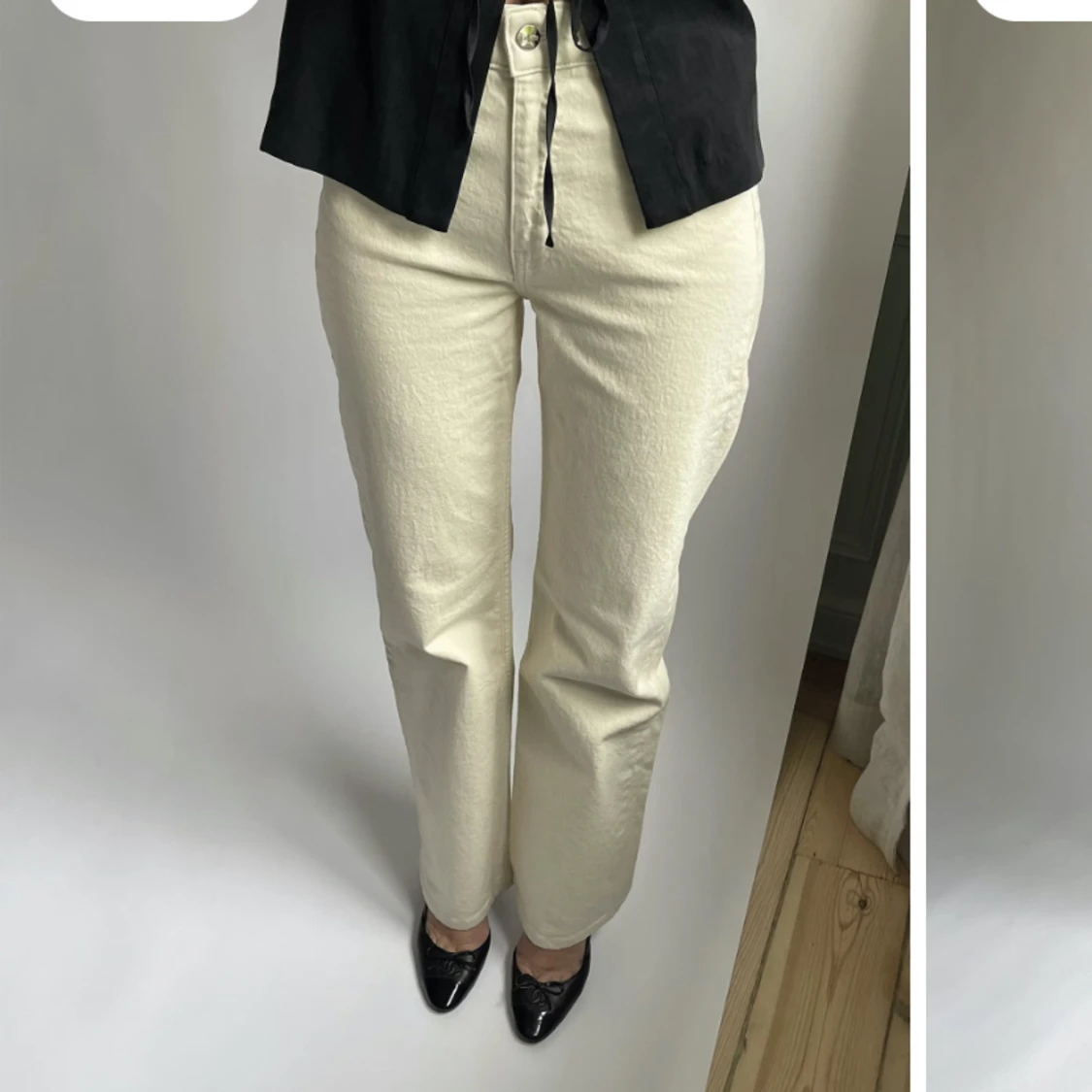 Straight Jeans Cream TALL