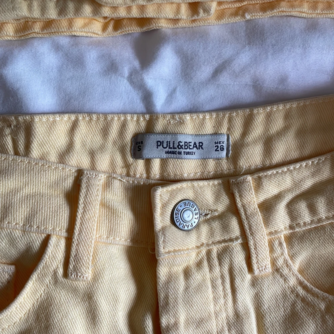 Jeanskjol med matchande jeanstopp - 91