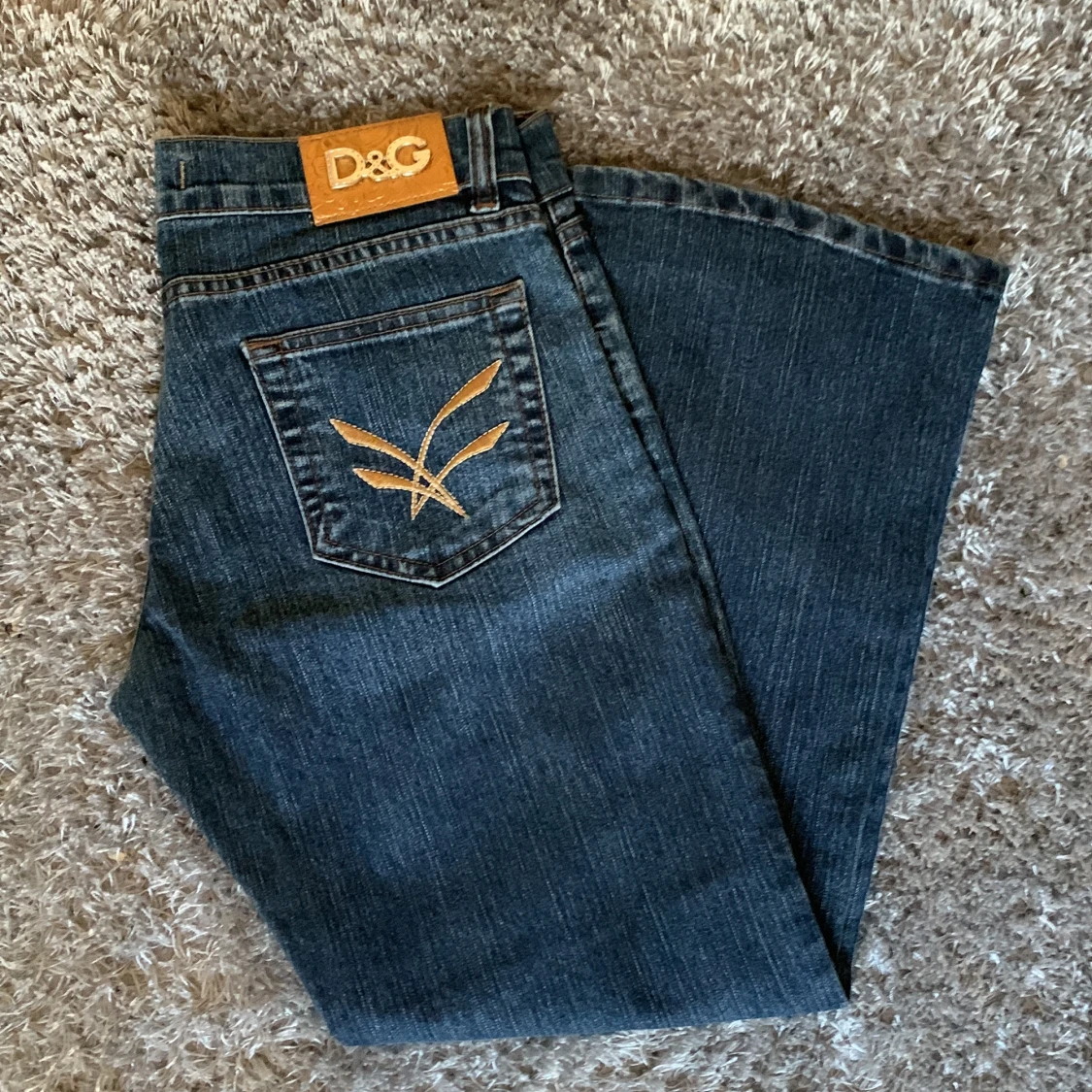 Lågmidjade jeans
