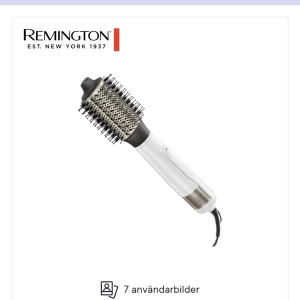 Värmeborste - Värmeborste från remington! Superbra Värmeborste som är sparsamt använt, säljer pågrund av att jag har 2 st! Nypris:599kr