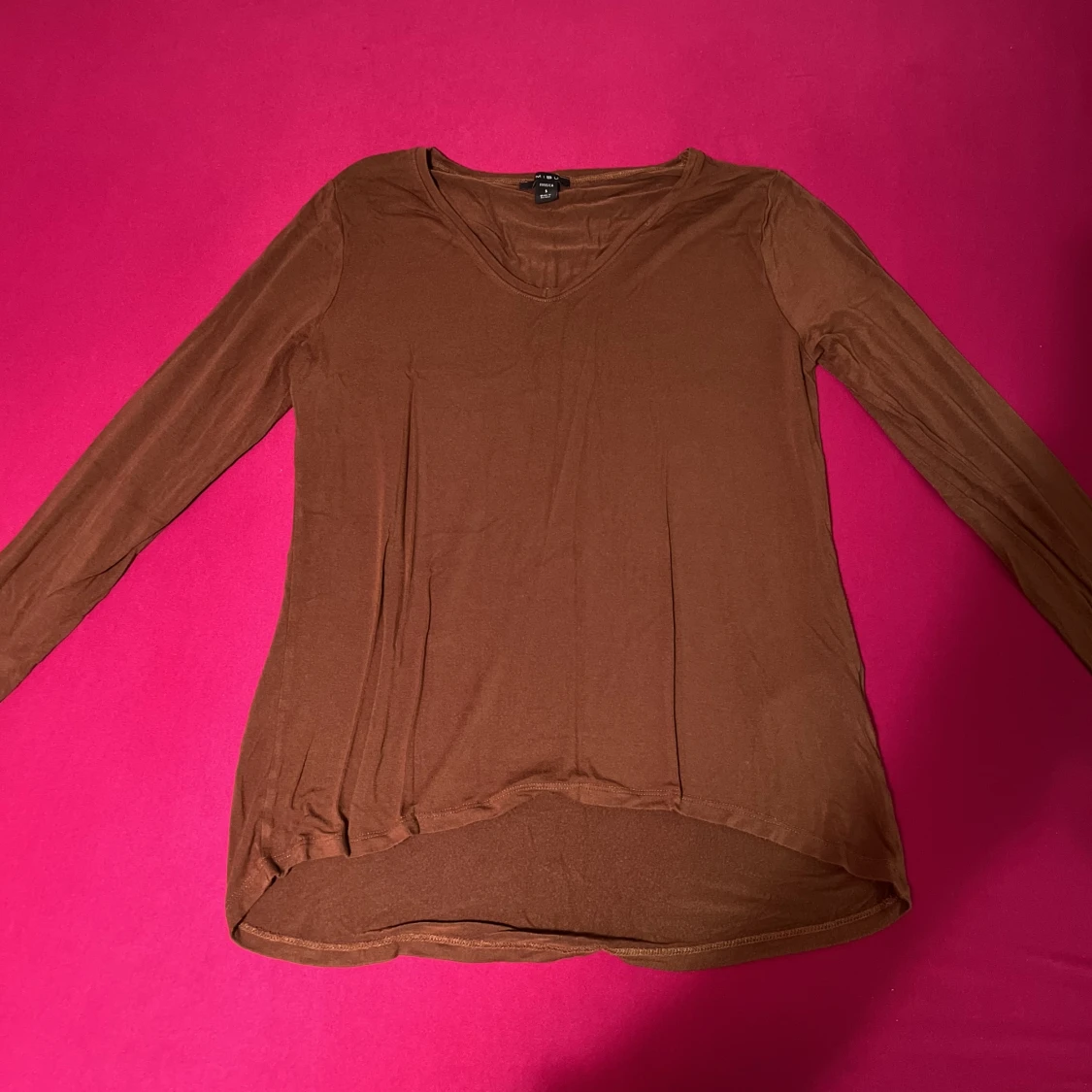 Brun långärmad tröja