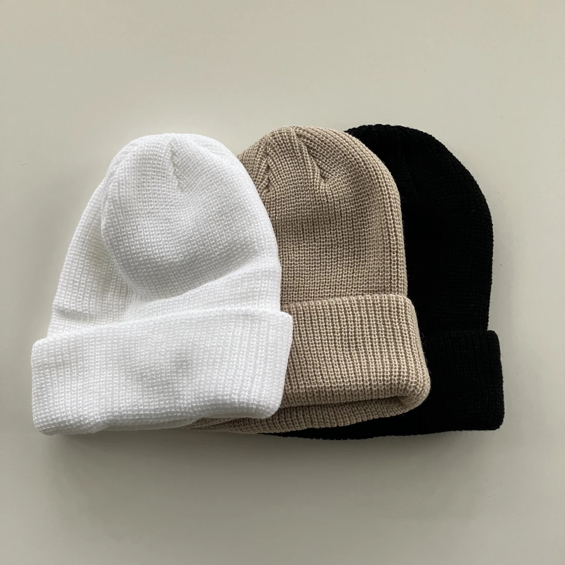 Stickad Vinter Mössa