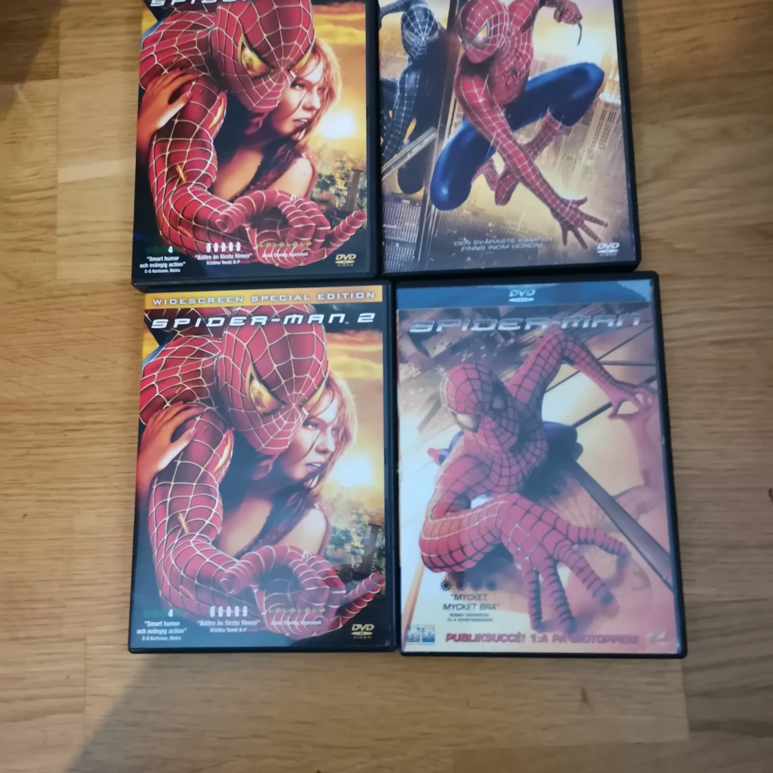 4 st dvd filmer 20 kr st